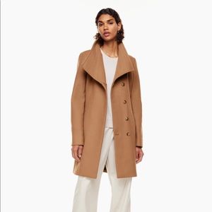 Aritzia Babaton Connor coat - tan colour NEW